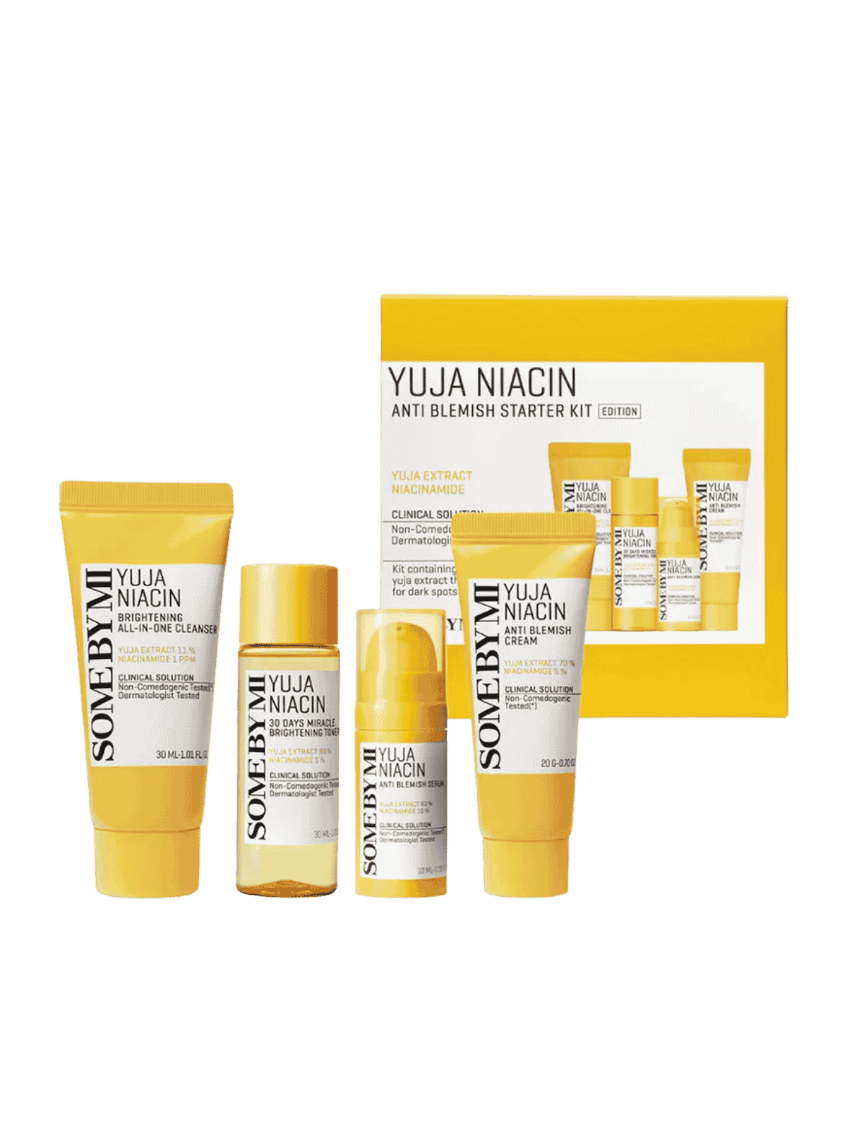 SOMEBYMI Yuja Niacin Anti Blemish Starter Kit