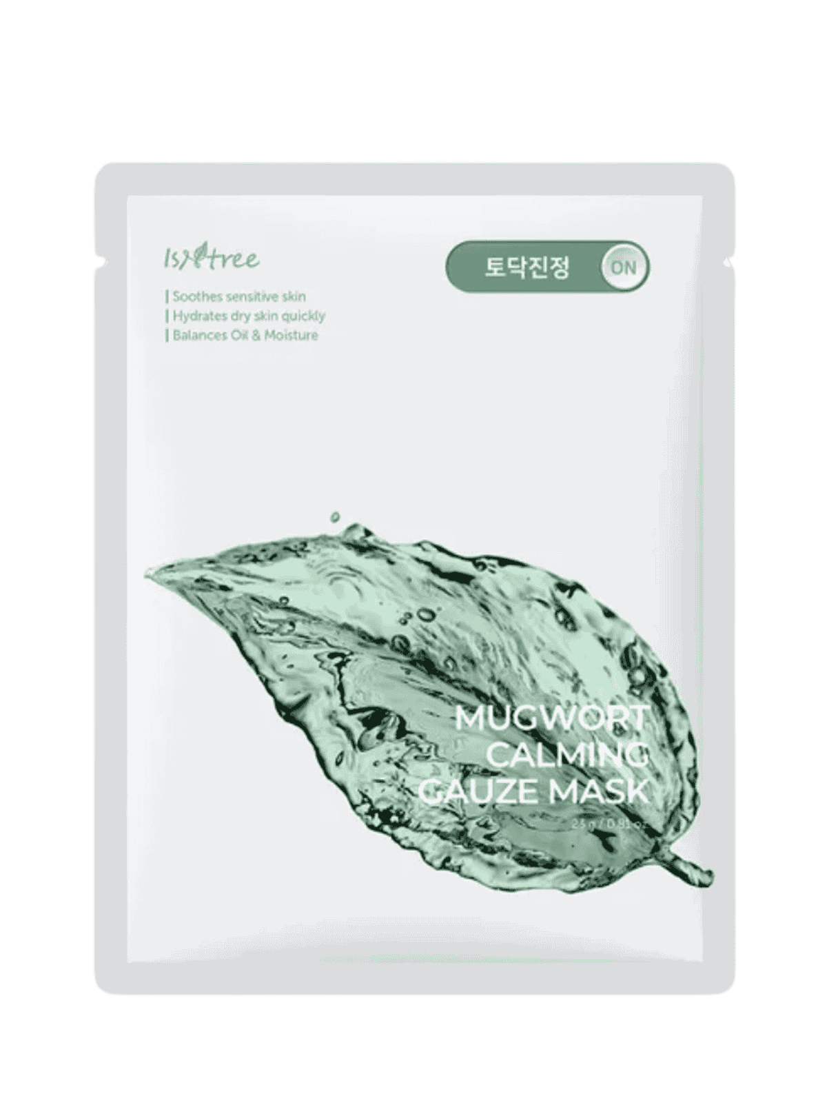 ISNTREE Mugwort Calming Gauze Mask