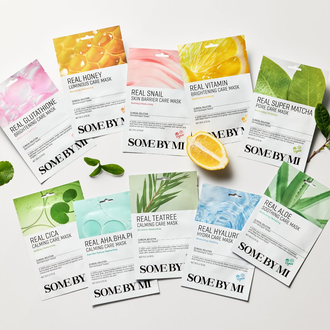 SOMEBYMI Real AHA-BHA-PHA Calming Care Mask