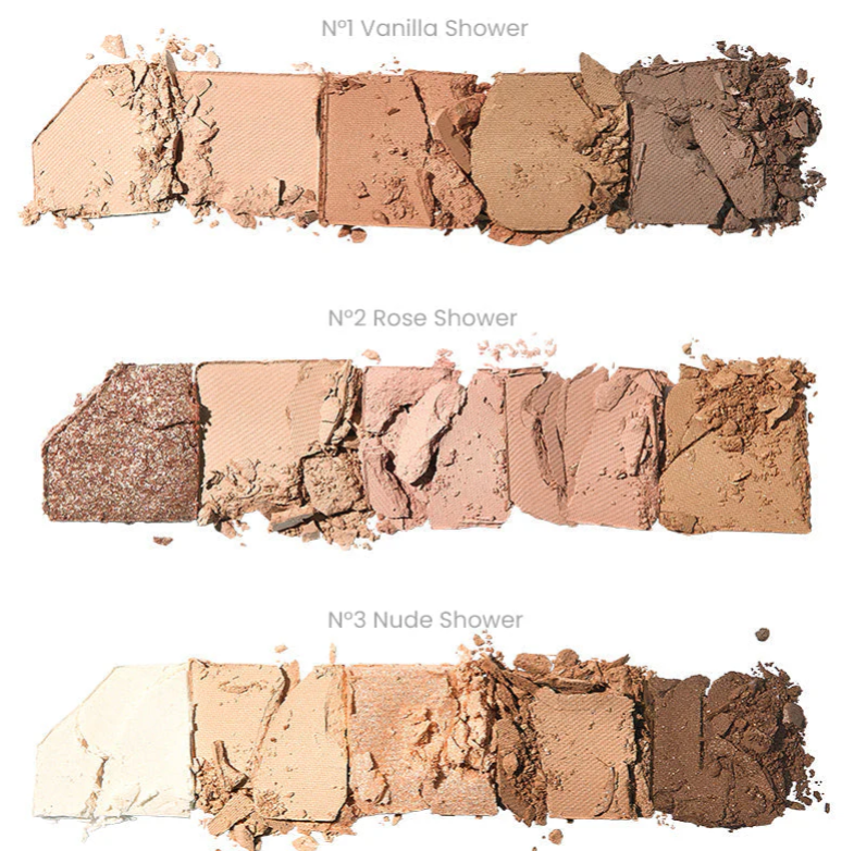 UNLEASHIA Mood Shower Face Palette