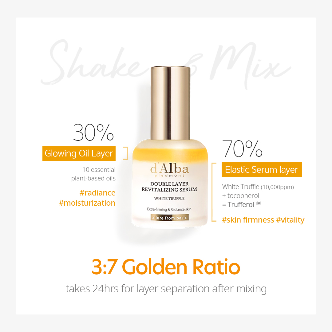 DALBA White Truffle Double Later Revitalizing Serum