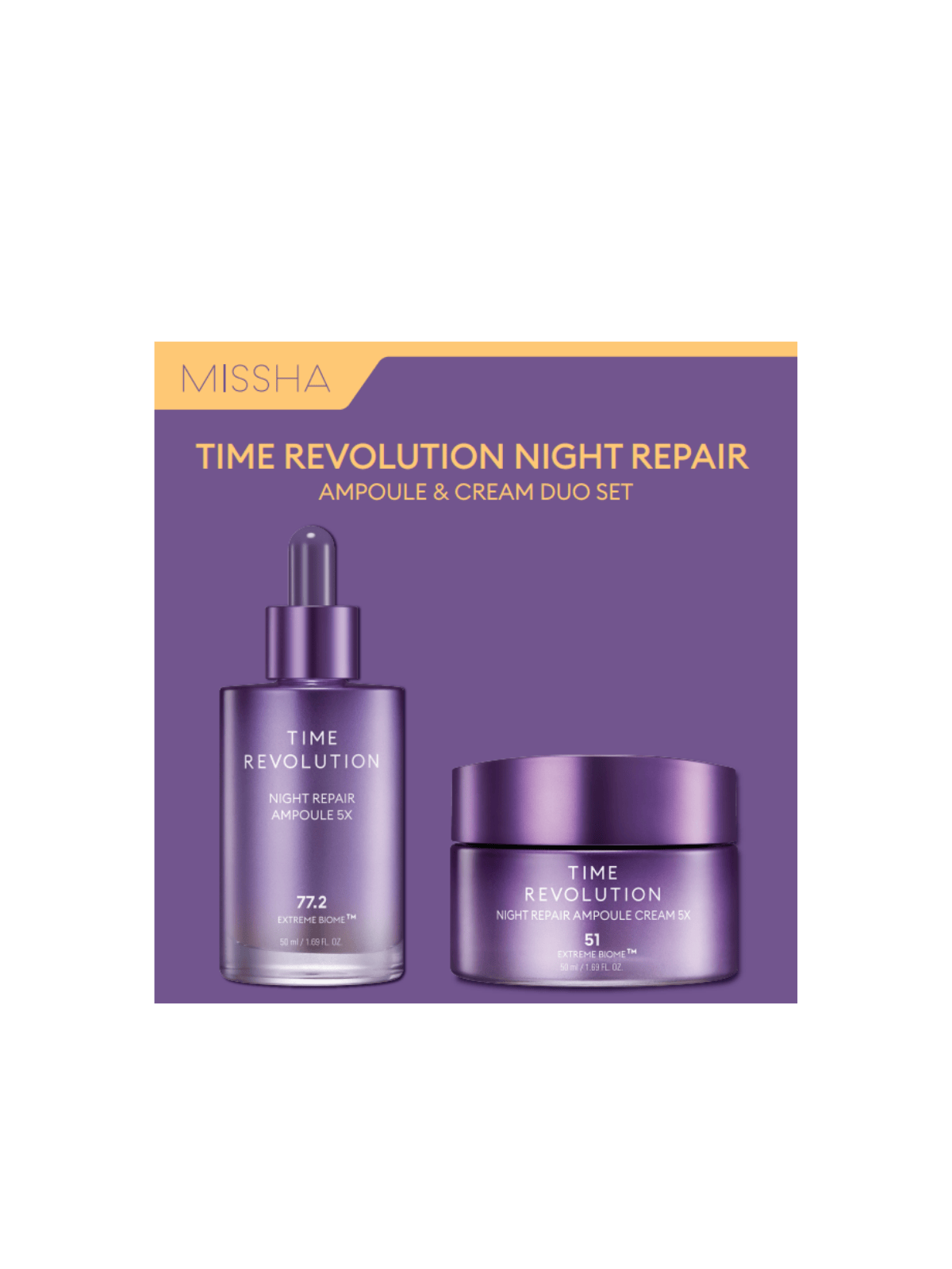 MISSHA Time Revolution Night Repair Duo Set