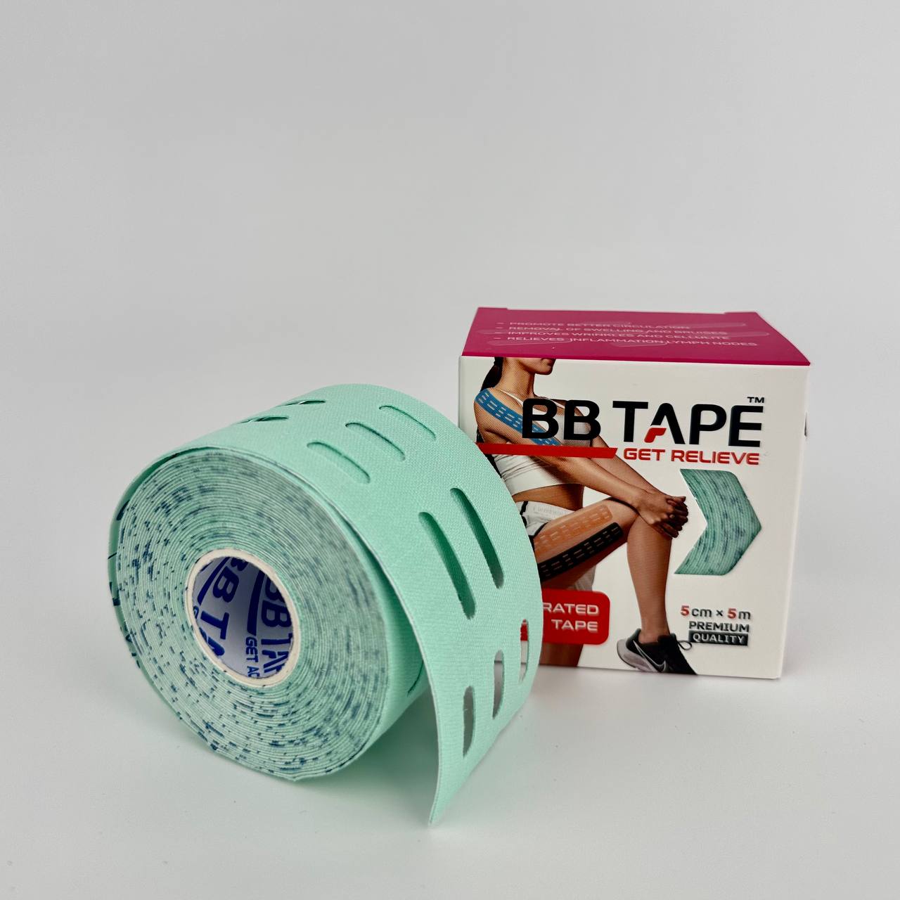 BBTAPE Lymph Tape Pastel Green / Perforated